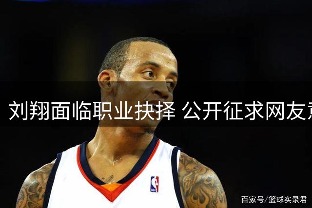 刘翔面临职业抉择 公开征求网友意见